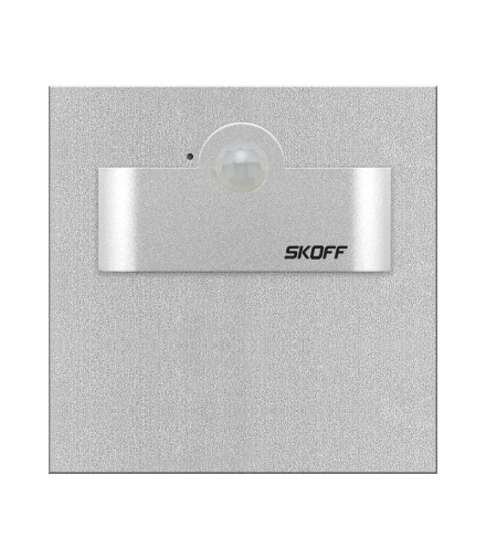 Tango SHORT PIR 120 ALUMINIUM Oprawa LED z czujnikiem ruchu barwa ciepła