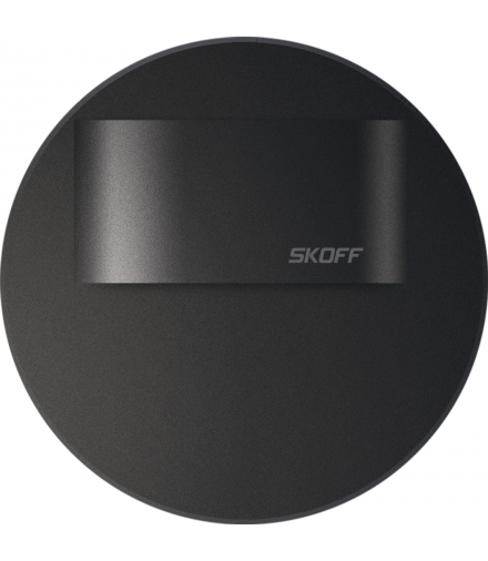 RUEDA mini Short CZARNA Oprawa LED IP66 do puszki fi50 barwa neutralna