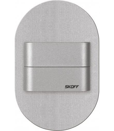 DUO RUEDA Short ALUMINIUM Oprawa LED do puszki fi60 barwa ciepła