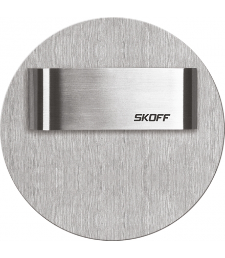 RUEDA Short SZLIF INOX Oprawa LED do puszki fi60 barwa niebieska