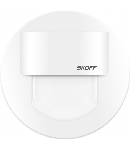 RUEDA mini stick BIAŁA Oprawa LED IP66 do przyklejenia barwa niebieska