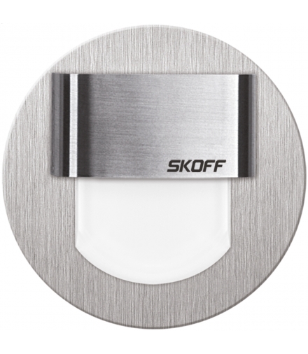 RUEDA mini SZLIF INOX Oprawa LED IP66 do puszki fi50 barwa neutralna