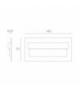 TANGO MAX ALUMINIUM Oprawa LED IP66 barwa neutralna